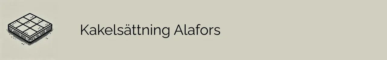 Kakelsättning Alafors