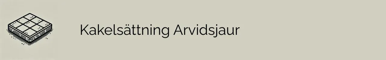 Kakelsättning Arvidsjaur