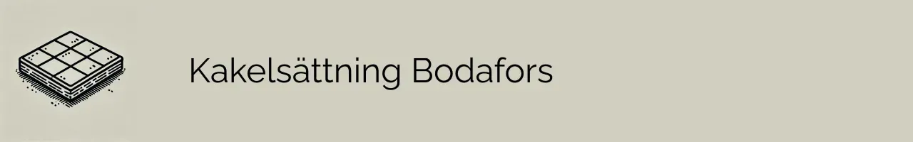 Kakelsättning Bodafors