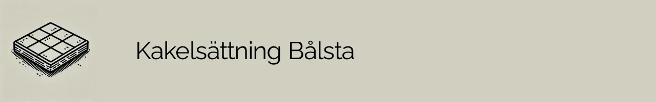 Kakelsättning Bålsta