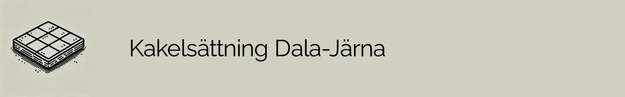 Kakelsättning Dala-Järna