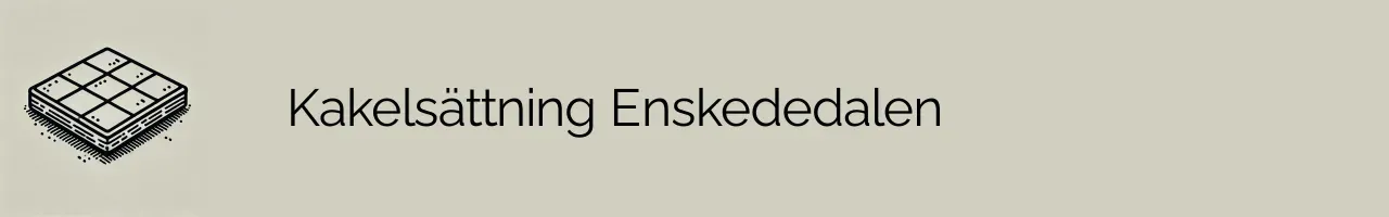 Kakelsättning Enskededalen