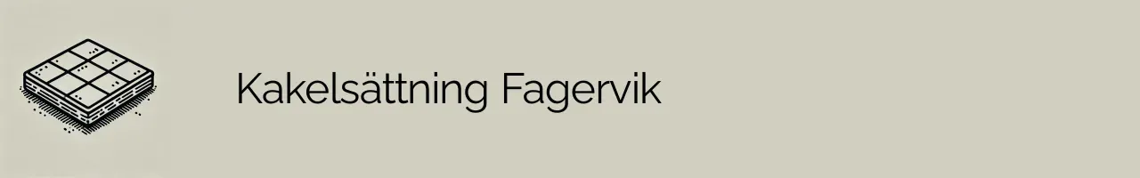 Kakelsättning Fagervik