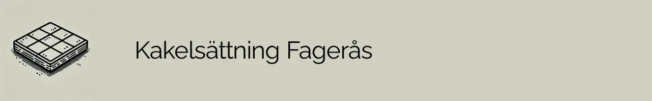 Kakelsättning Fagerås