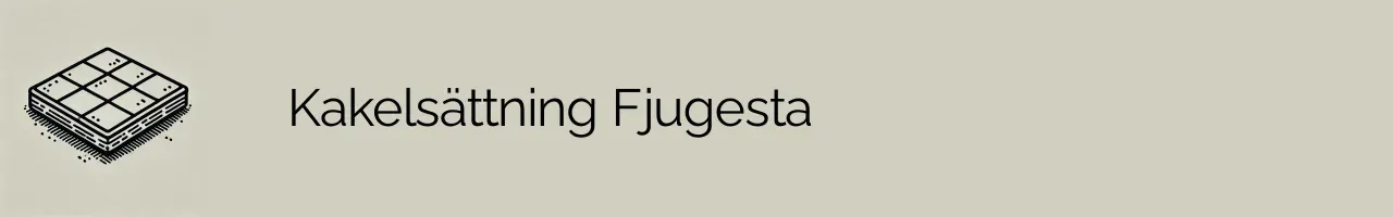 Kakelsättning Fjugesta