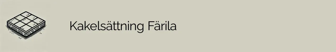 Kakelsättning Färila