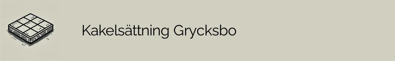 Kakelsättning Grycksbo