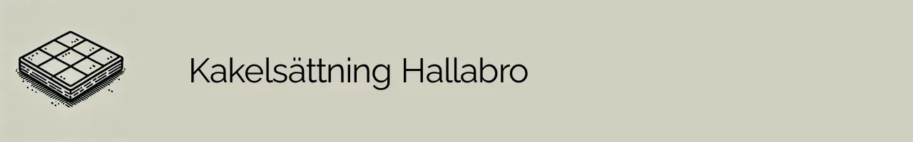 Kakelsättning Hallabro