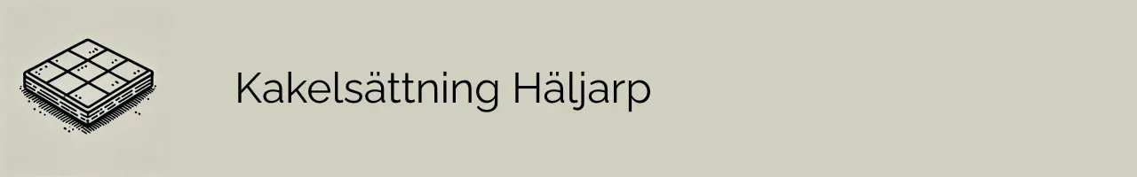 Kakelsättning Häljarp