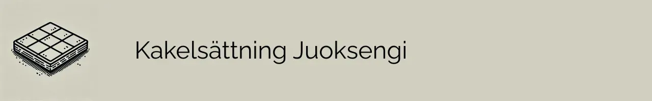 Kakelsättning Juoksengi