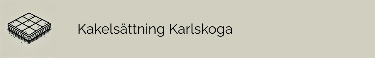 Kakelsättning Karlskoga