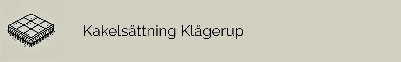 Kakelsättning Klågerup