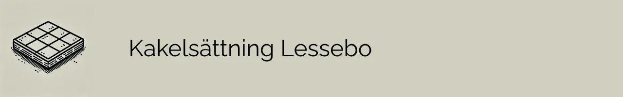 Kakelsättning Lessebo