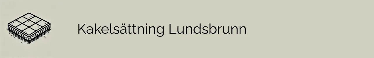 Kakelsättning Lundsbrunn