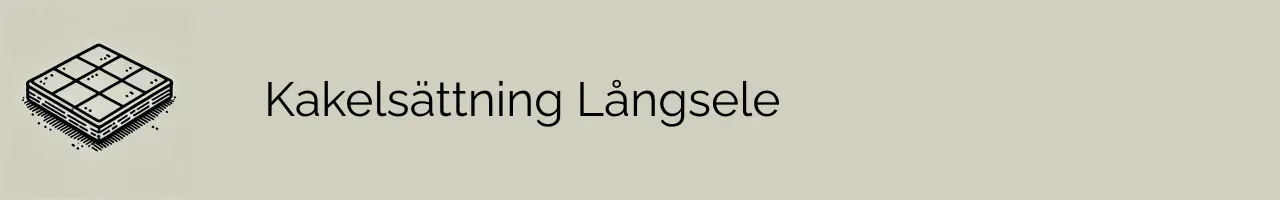 Kakelsättning Långsele