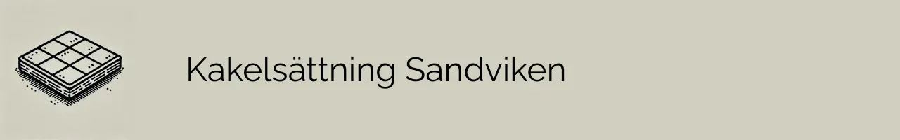 Kakelsättning Sandviken