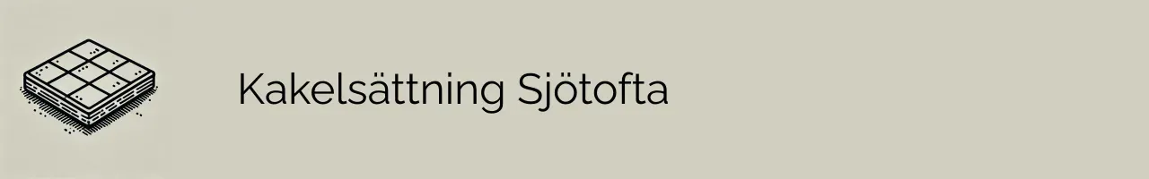 Kakelsättning Sjötofta