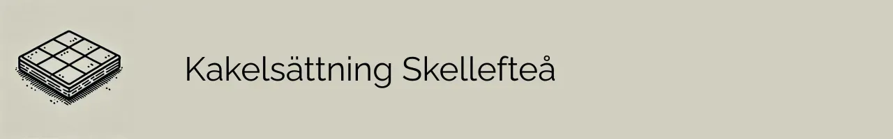 Kakelsättning Skellefteå