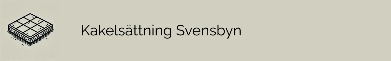 Kakelsättning Svensbyn