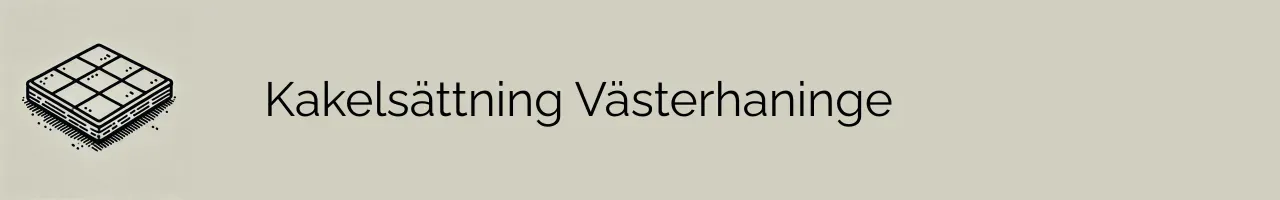 Kakelsättning Västerhaninge