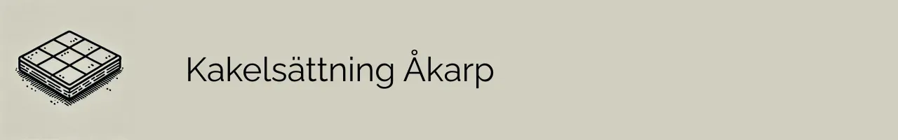 Kakelsättning Åkarp